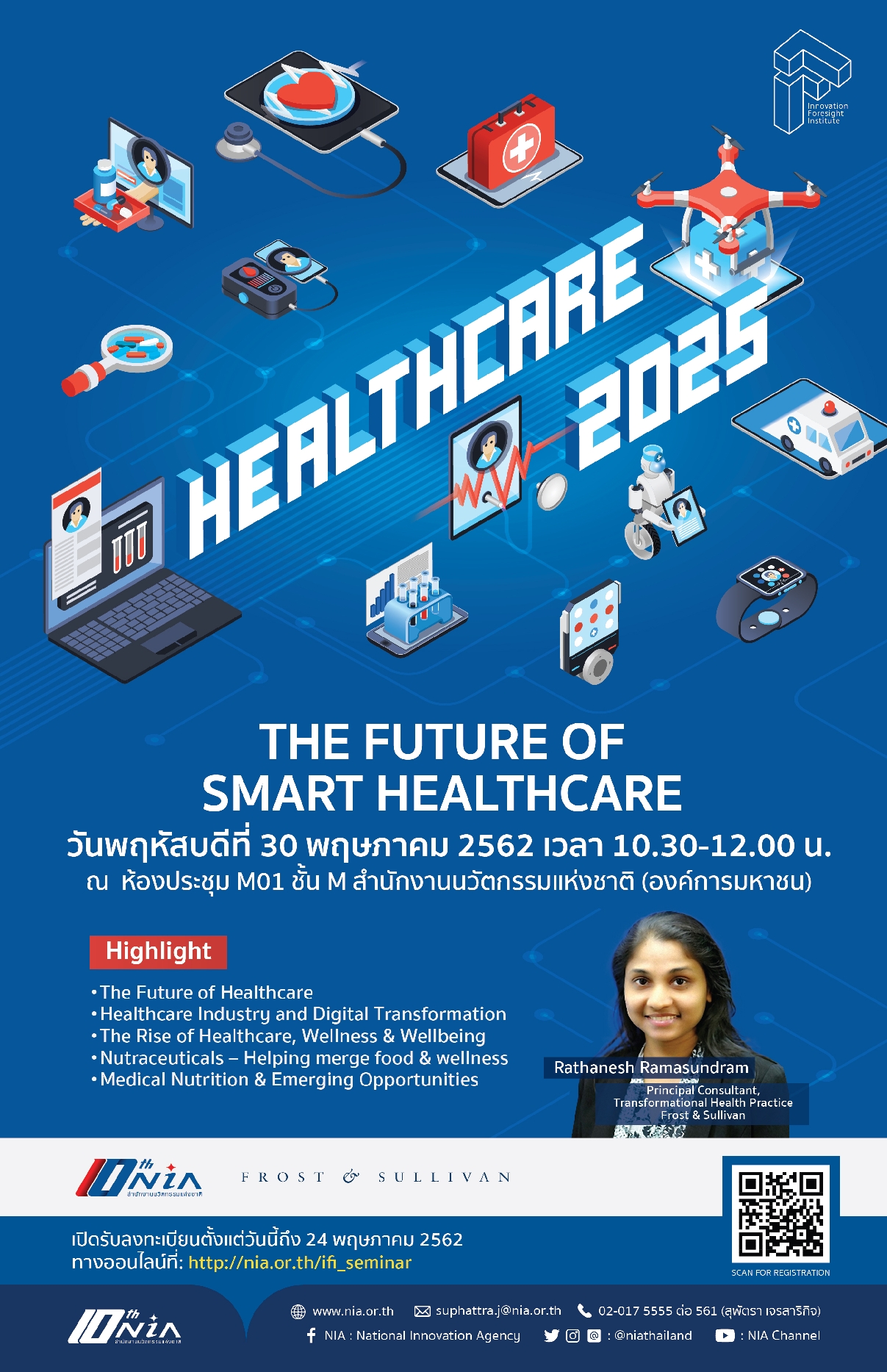 งานสัมมนา Healthcare 2025 The Future of Smart Healthcare